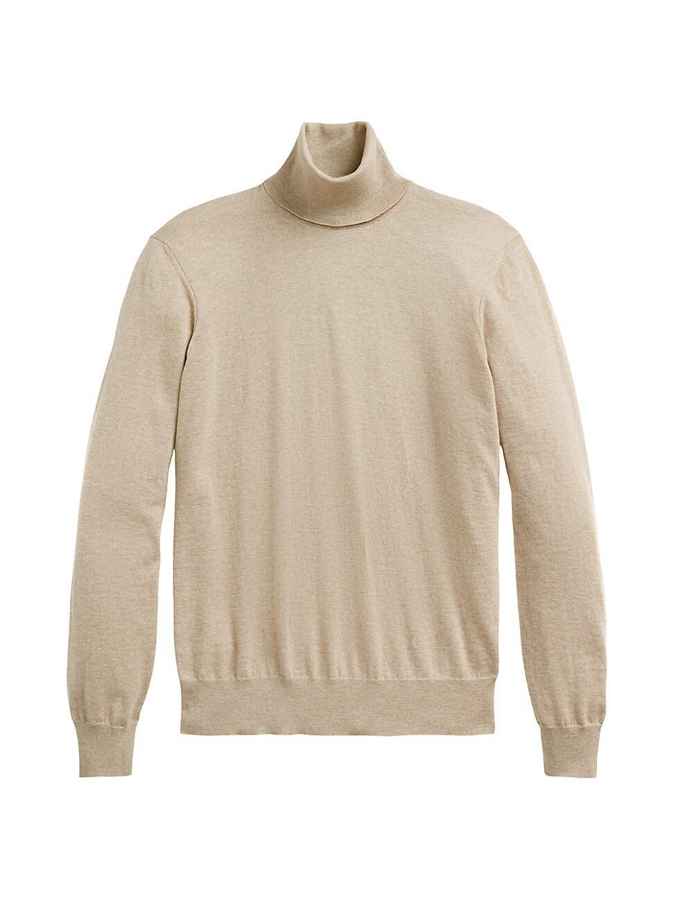 Mens Cashmere Turtleneck Sweater Product Image