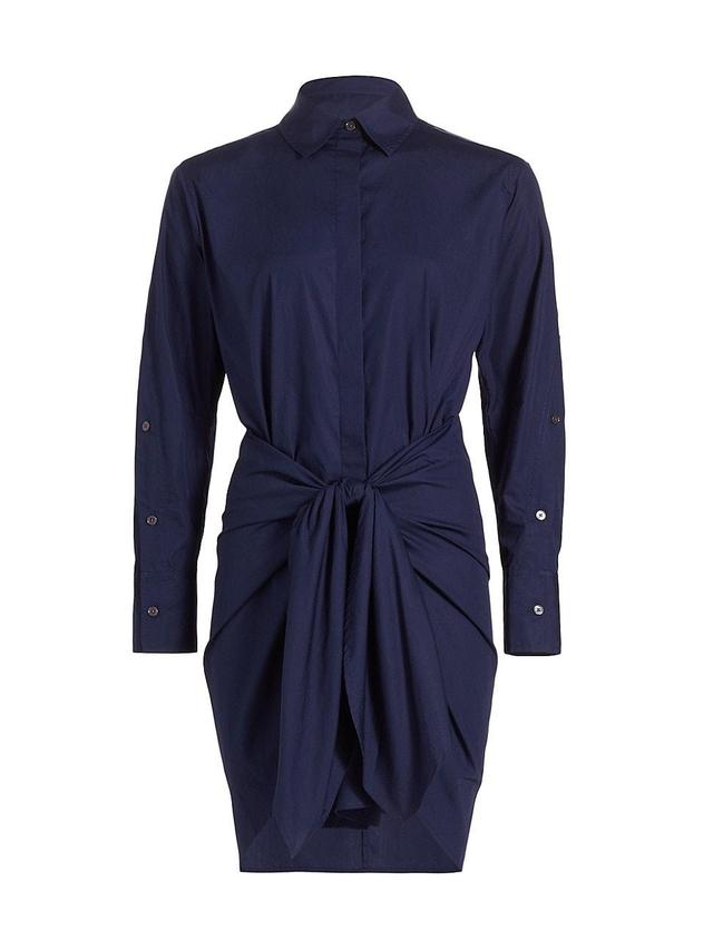 Womens Charlotte Tie-Waist Shirtdress Product Image