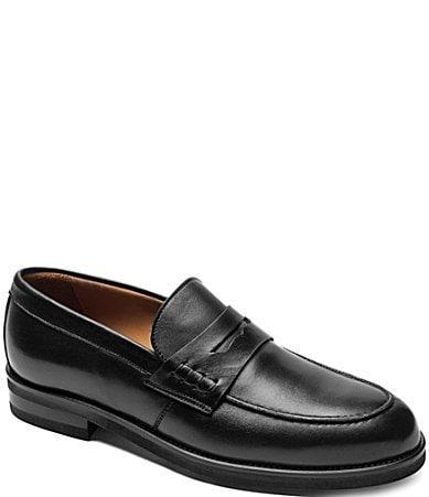 Bruno Magli Mens Carter Leather Penny Loafers Product Image