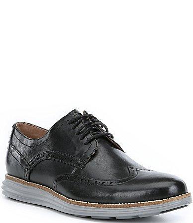 Mens Leather Wingtip Oxfords Product Image