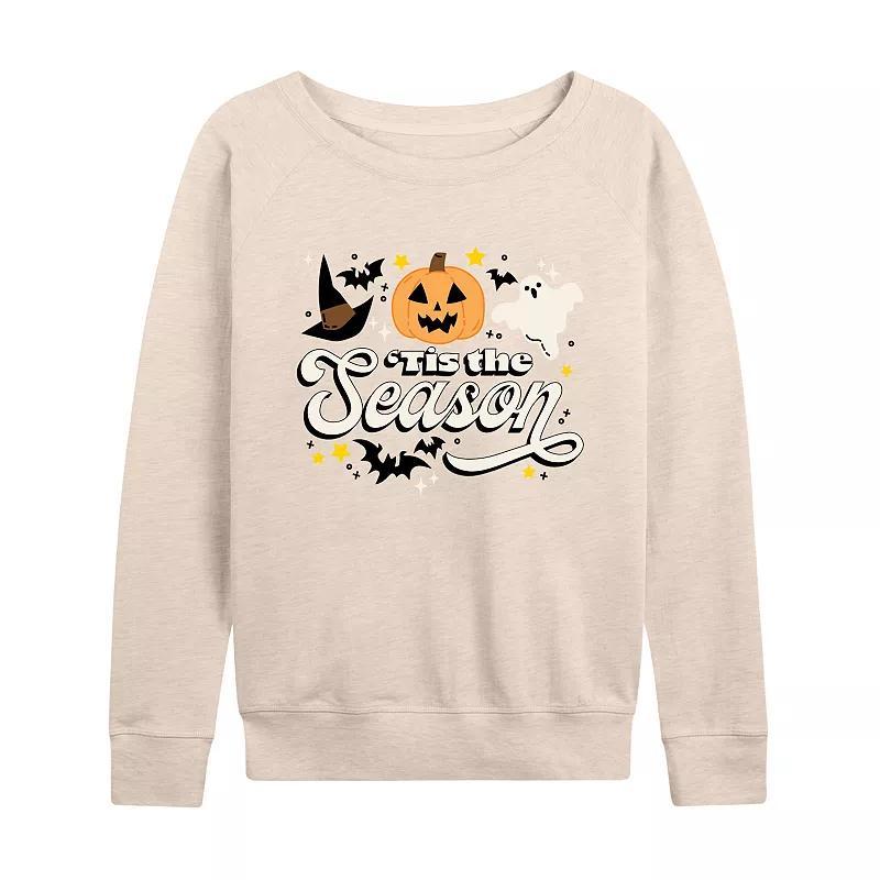 Womens Tis The Season Halloween Lightweight French Terry Sweatshirt Product Image