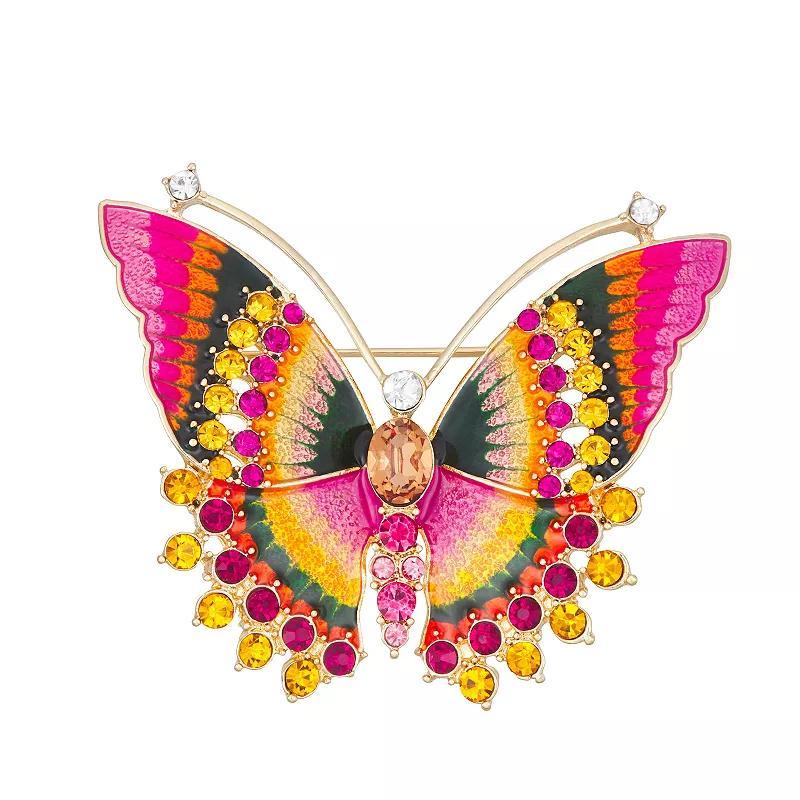 Napier Butterfly Pin, Womens, Multi Product Image