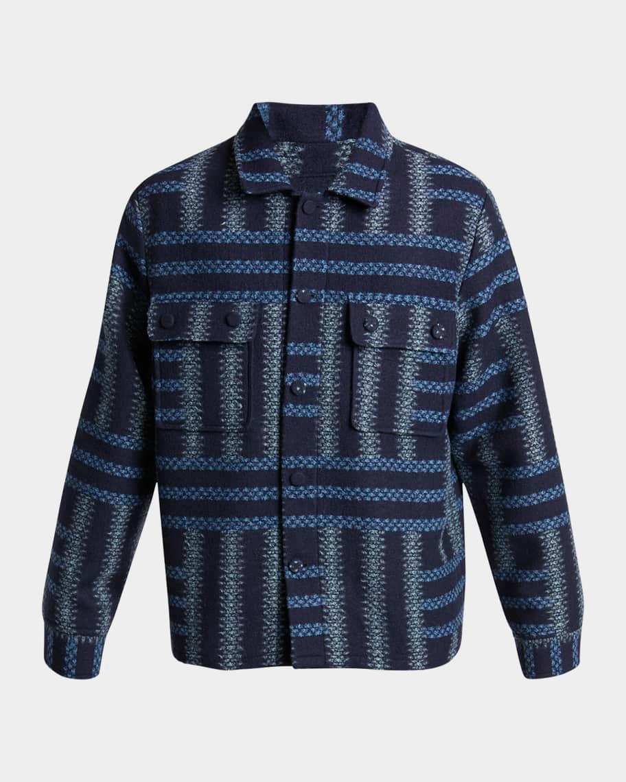 Men's Kenzo Weave Overshirt Product Image