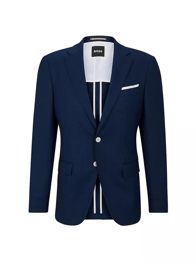 Slim-Fit Jacket in Wool Blend Product Image