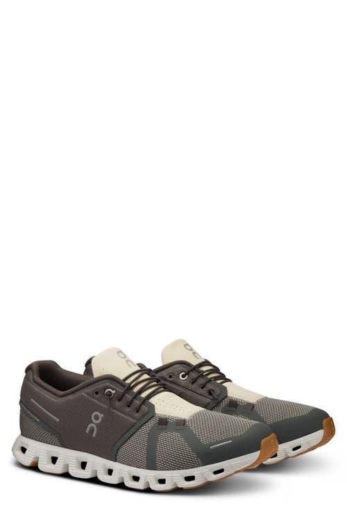 On Cloud 5 Combo (Rock/Ice) Men's Shoes Product Image