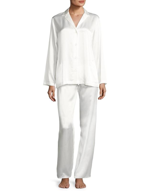 Womens Silk Pajamas Product Image