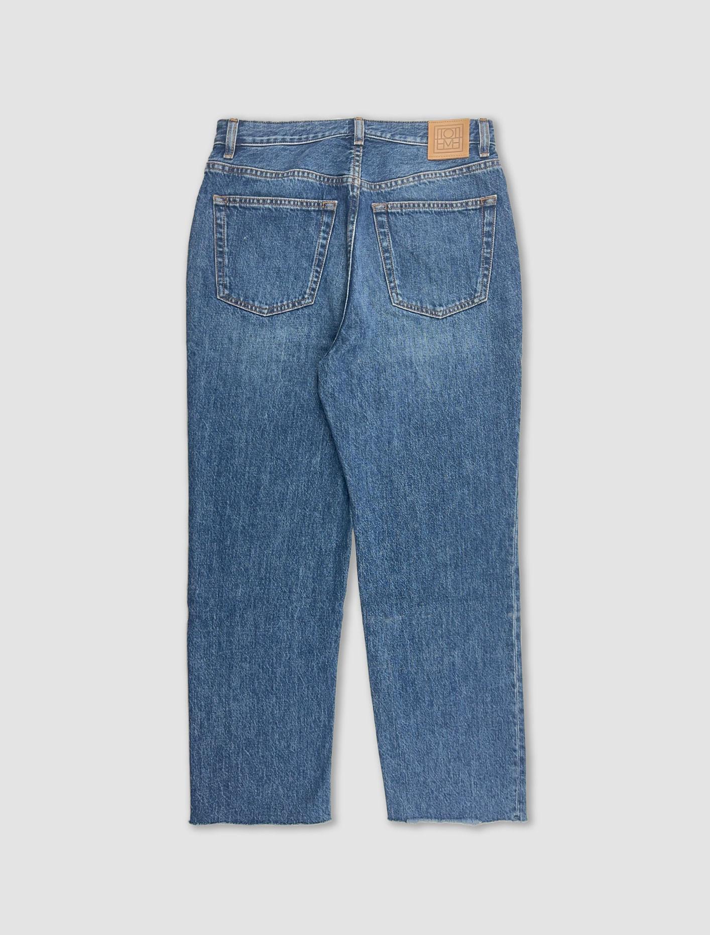 TOTÊME Classic Cut Denim In Blue Product Image