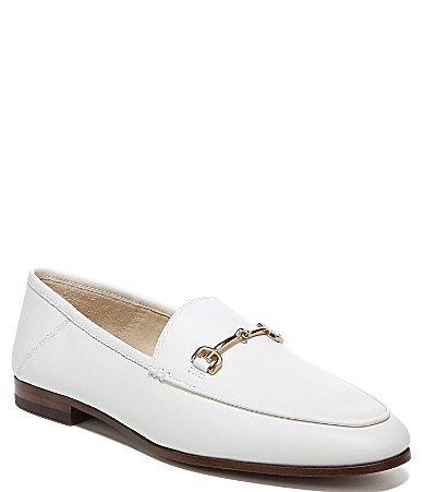 Womens Loraine Leather Loafers Product Image