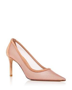 Stuart Weitzman Womens Stuart 85 Mesh Pumps Product Image