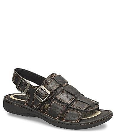 Born Mens Miguel Leather Fisherman Sandals -  11M Product Image
