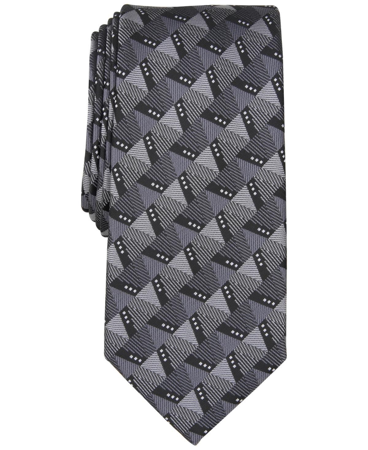 Alfani Mens Barkis Geo-Print Tie, Created for Macys Product Image