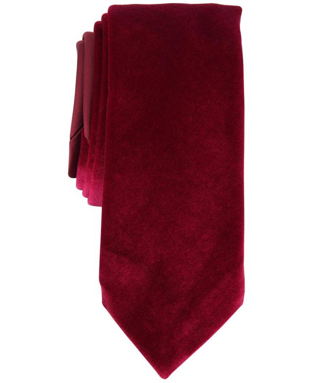 Alfani Mens Monroe Solid Velvet Tie, Created for Macys Product Image