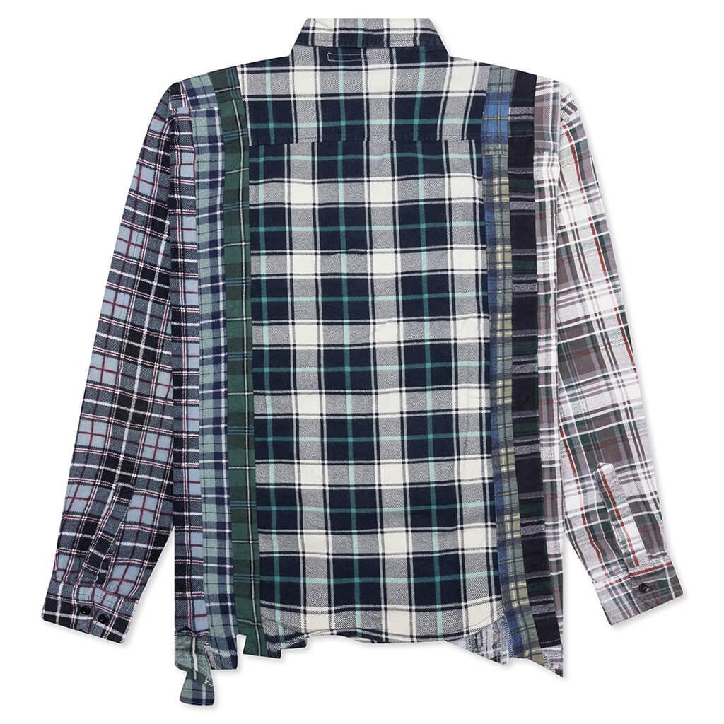 7 Cuts Wide Flannel Shirt - Assorted Male Product Image