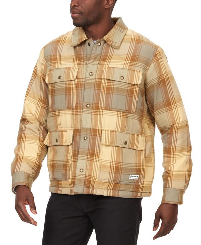 Marmot Ridgefield Solid Faux-Sherpa Flannel Shirt Jacket Product Image