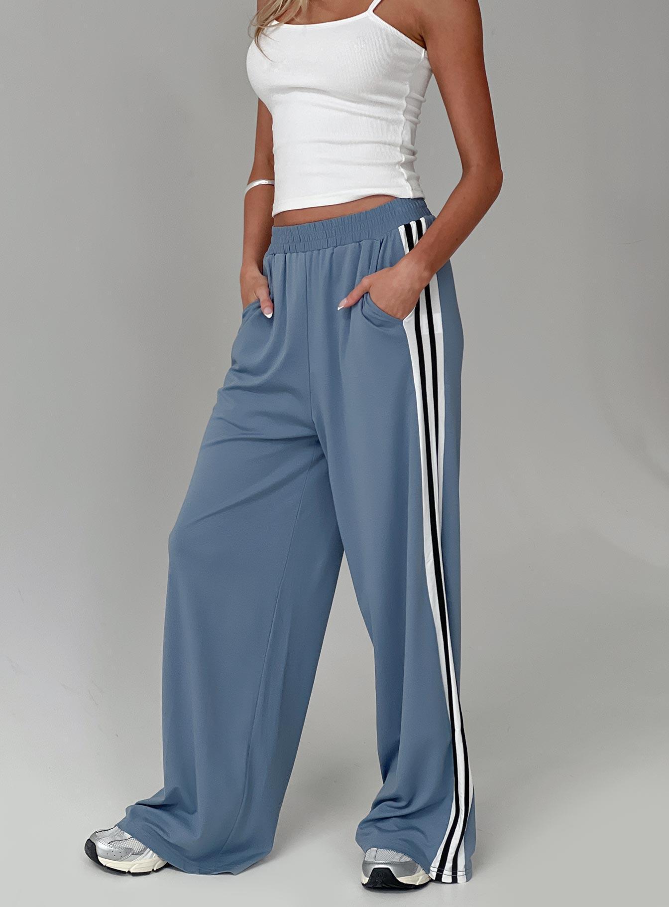 Dime Track Pants Blue Product Image