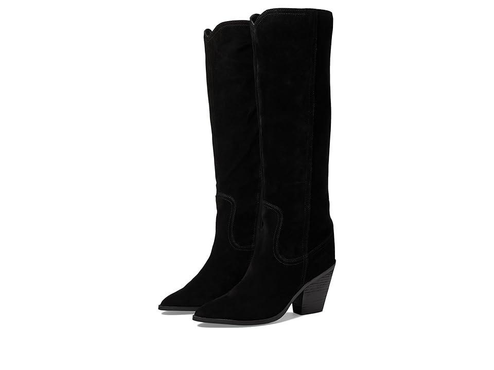 Blondo Wrangle Waterproof Suede Tall Western Inspired Boots Product Image