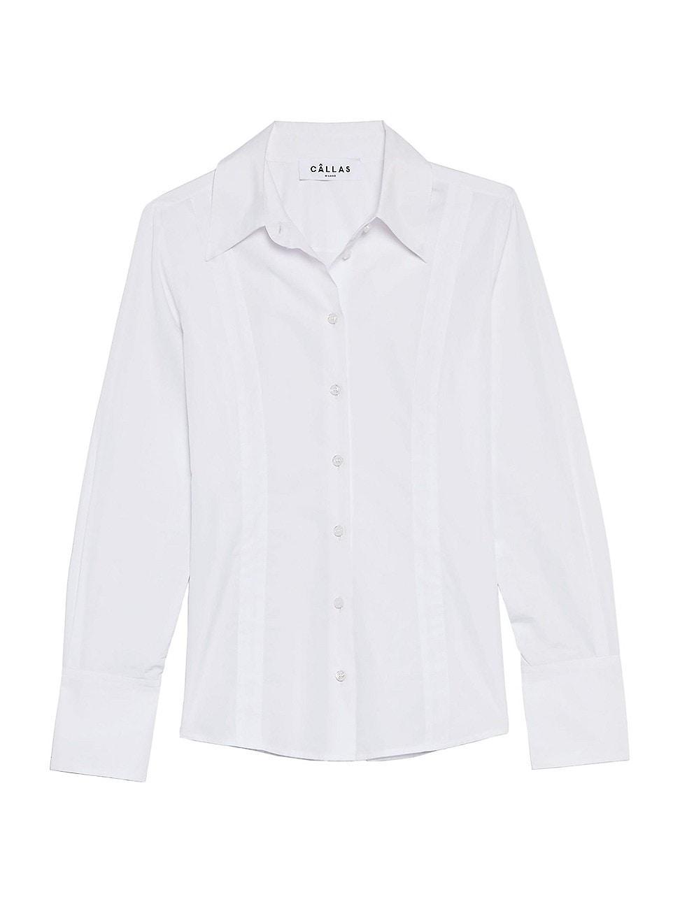 Womens Ripley Fitted Button Front Shirt product image