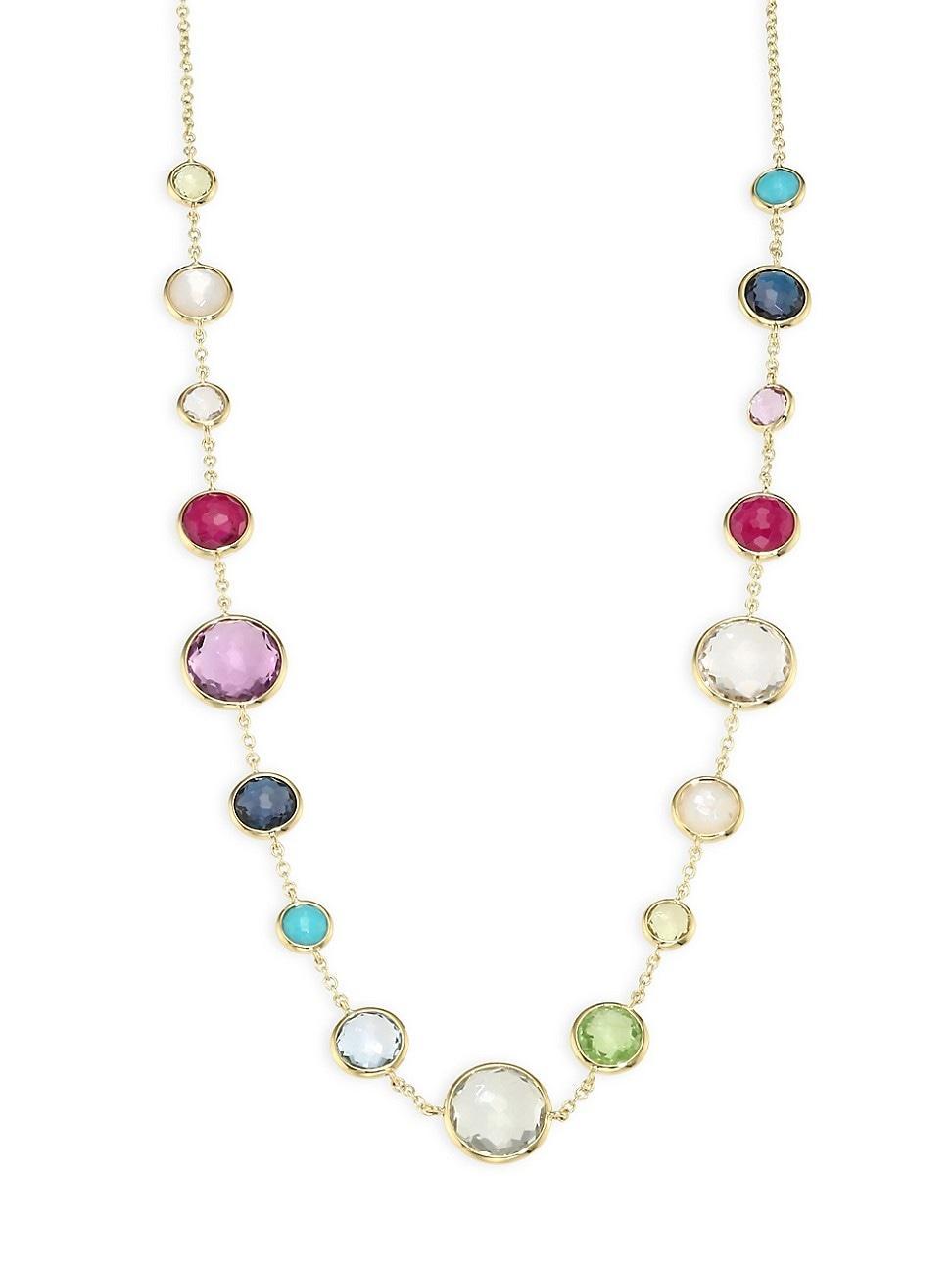 Ippolita Lollitini Short Necklace in 18K Gold  - MULTI Product Image