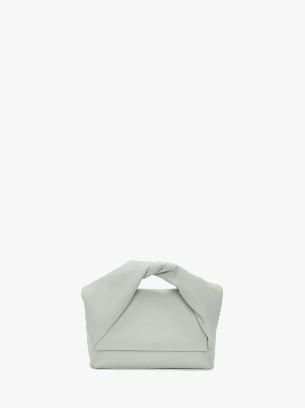 MEDIUM TWISTER - LEATHER TOP HANDLE BAG in green | JW Anderson US  Product Image