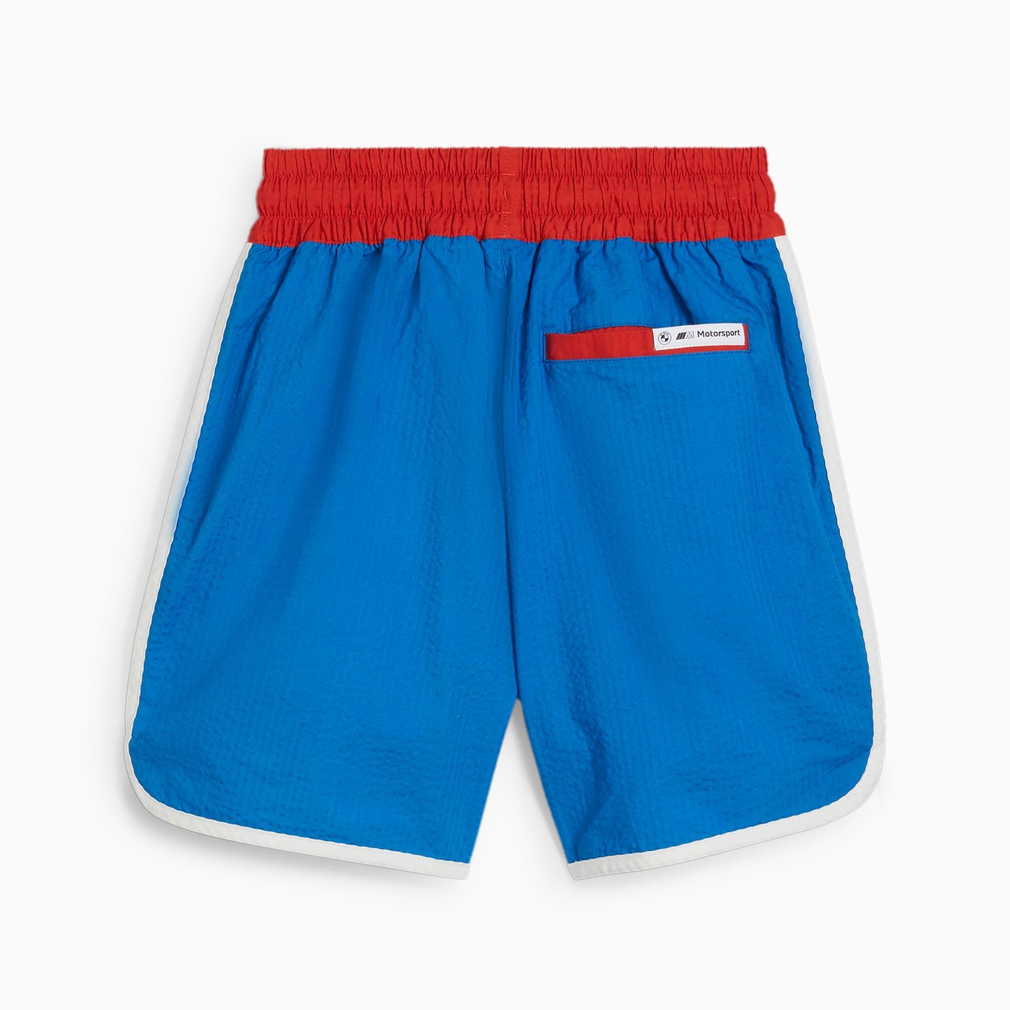 PUMA x BMW M MOTORSPORT Calder Men's Motorsport Woven Shorts Product Image