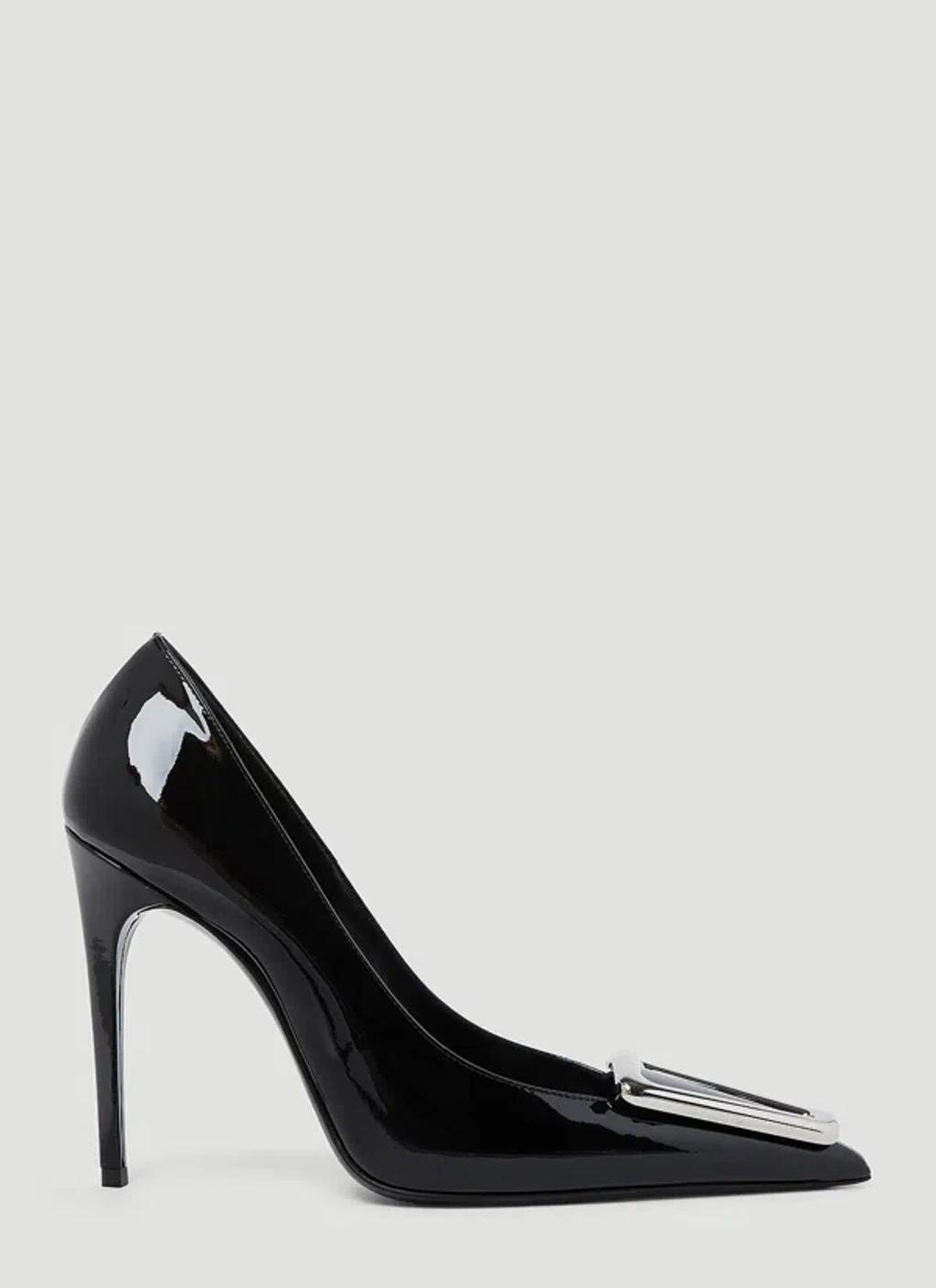 Women Patent Leather Pumps In Black product image