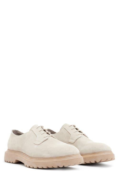AllSaints Mavor Shoe (Sand) Men's Lace Up Wing Tip Shoes Product Image