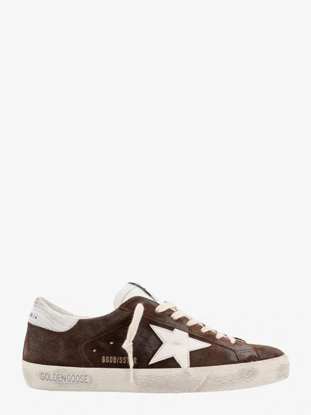 GOLDEN GOOSE Super Star In Brown Product Image