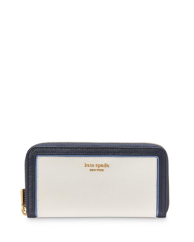 kate spade new york morgan colorblock saffiano leather wallet Product Image