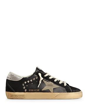 Golden Goose Super-Star Glitter Detail Low Top Sneaker Product Image