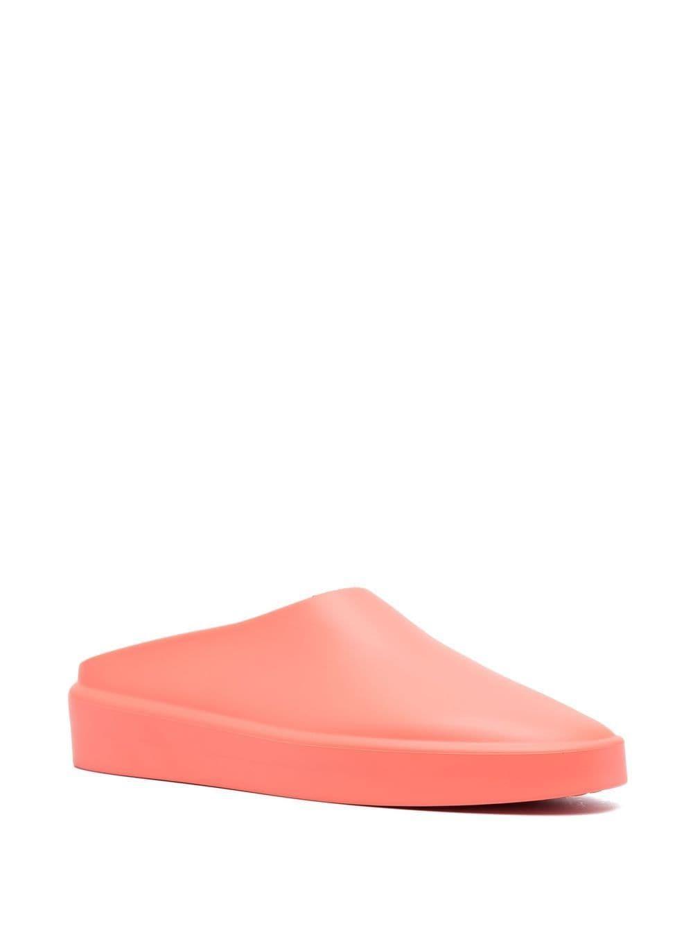 The California Slip-on Mules In Pink Product Image