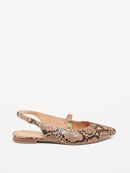 Slingback Mary Jane Flats Product Image