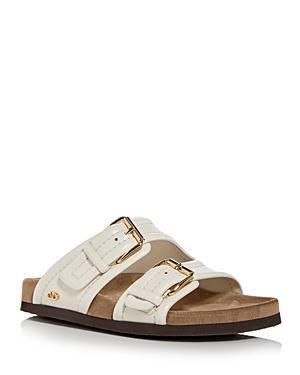 Valentino Garavani Womens Leather Slide Sandals Product Image