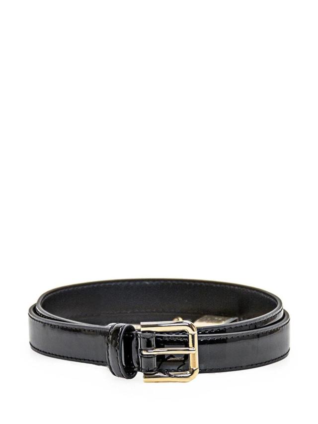 Black Leather Belt Product Image