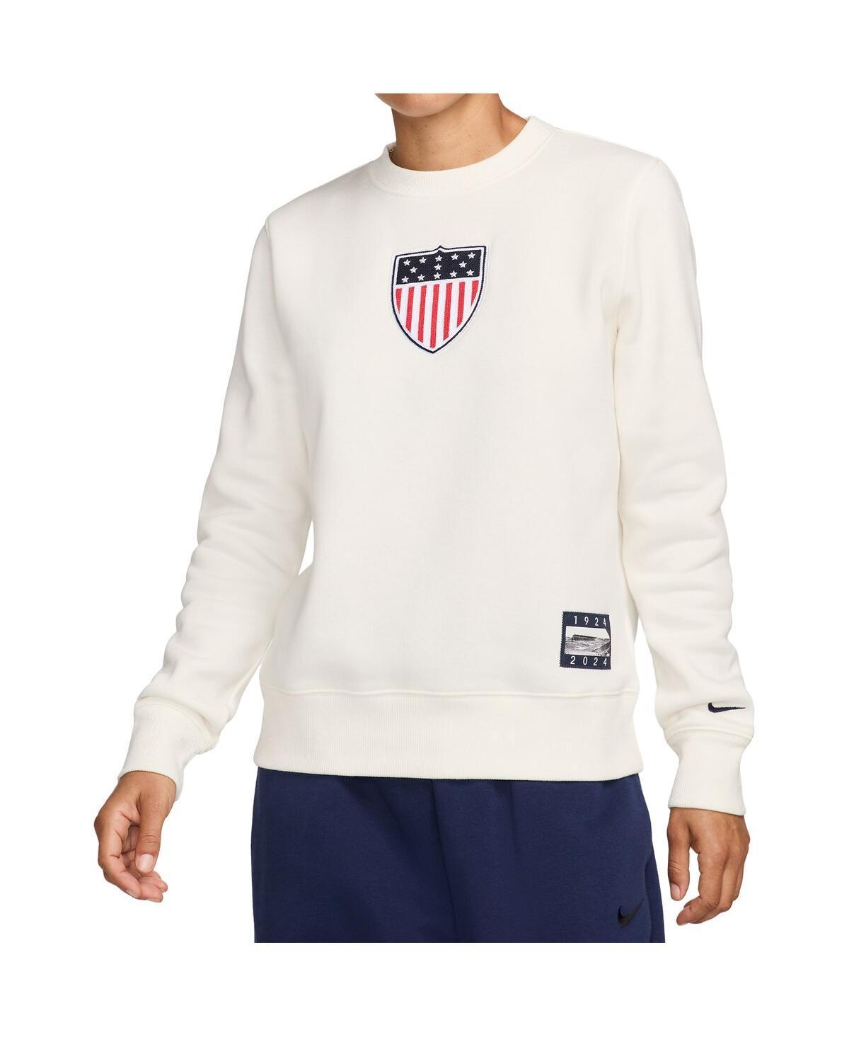 Team USA Phoenix Fleece Nike Womens Crew-Neck Sweatshirt Product Image