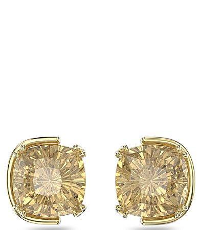 Swarovski Harmonia Cushion Cut Stud Earrings Product Image