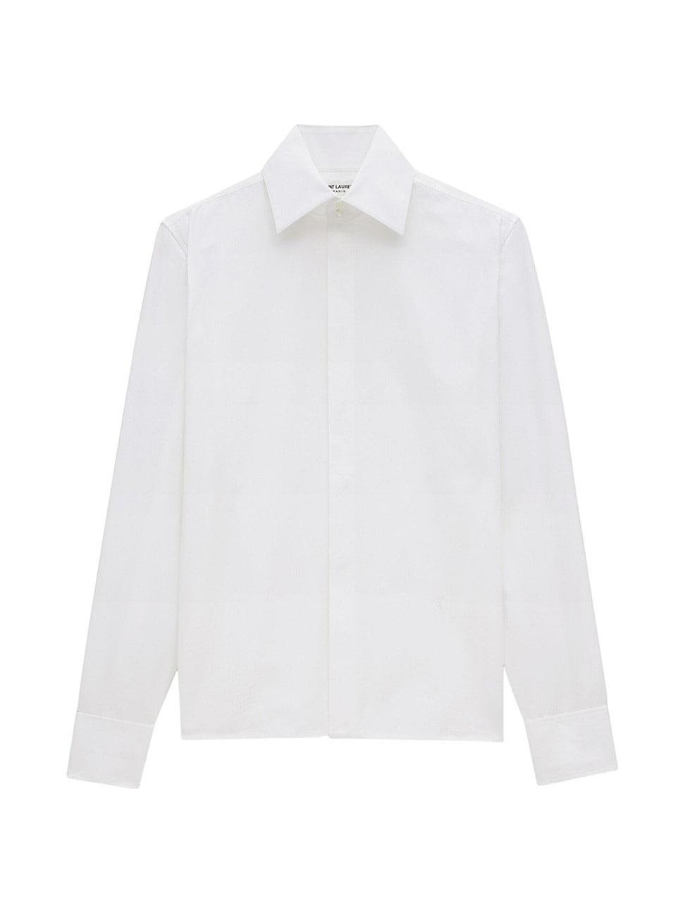 Mens Cassandre Shirt in Cotton Poplin Product Image