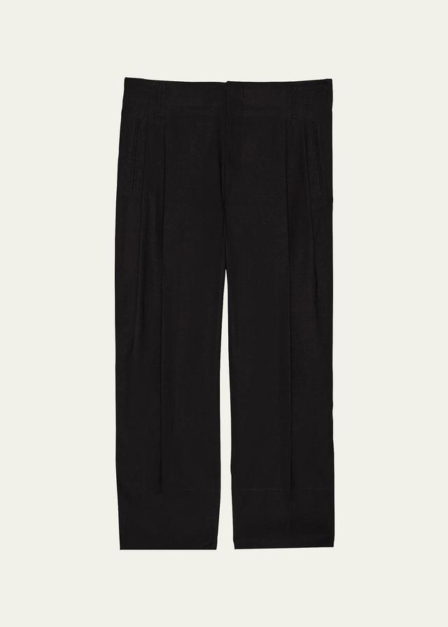 Mens Double-Pleated Pants Product Image