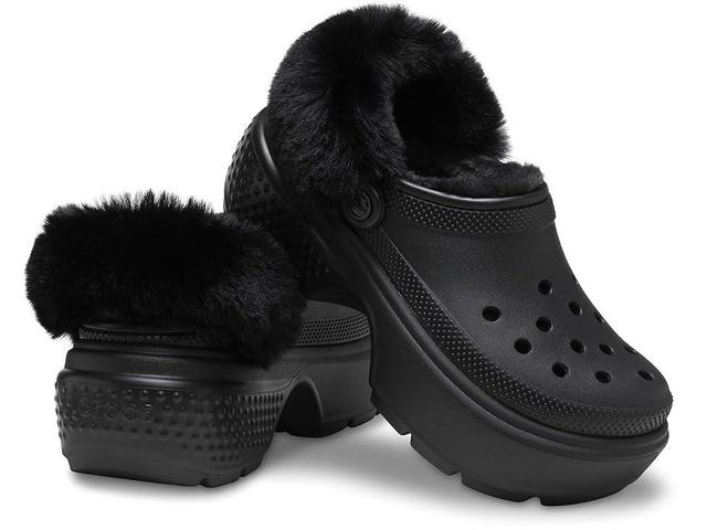 Crocs Classic Lined Stomp Clog Shoes Product Image