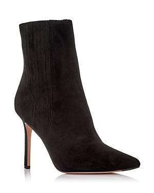 Womens Lisa 95MM Suede Ankle Boots Product Image