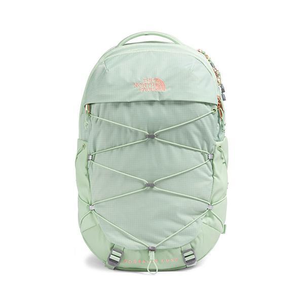 Womens The North Face Borealis Luxe Backpack - Misty Sage / Burnt Coral Metallic Product Image