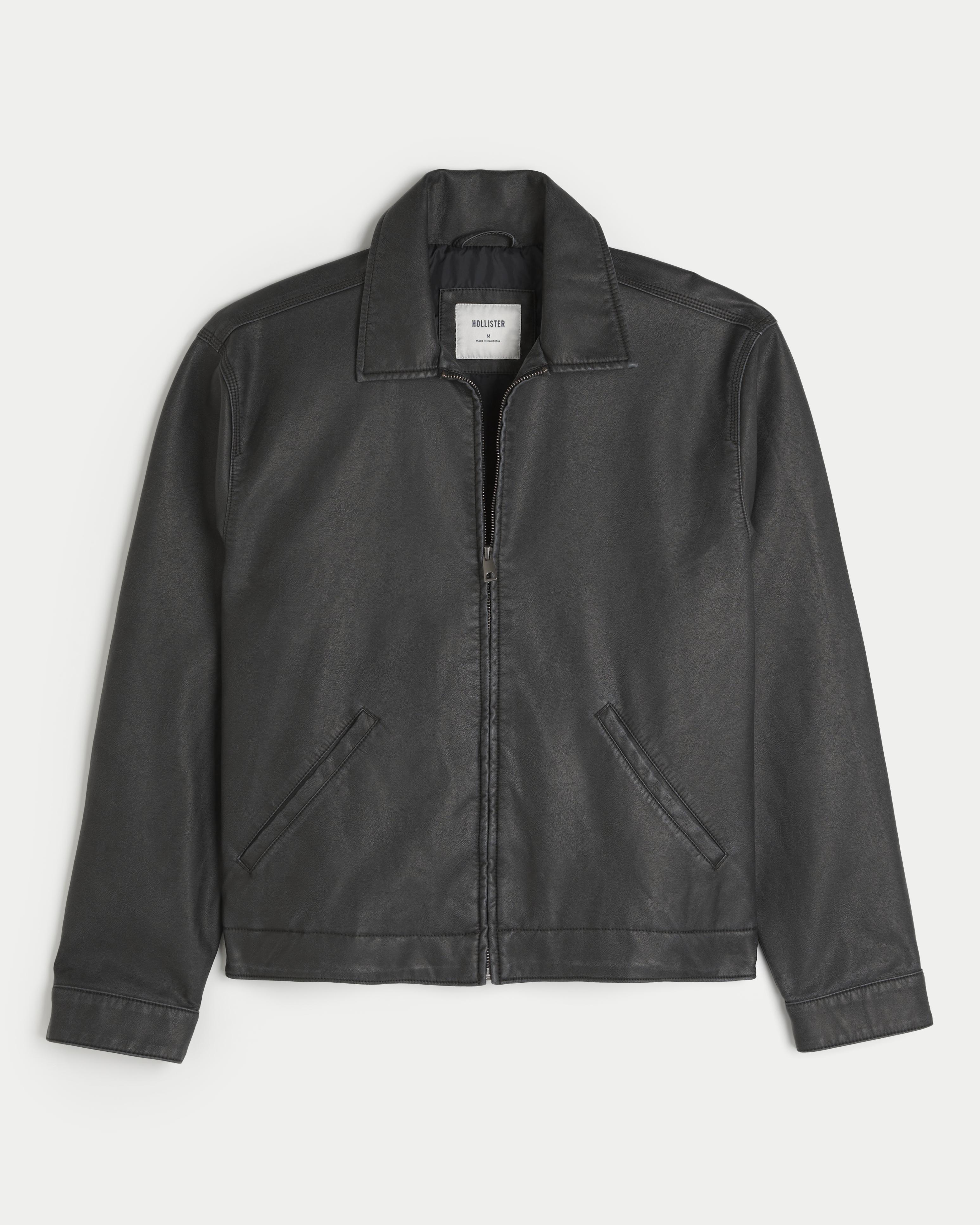 Vegan Leather Jacket Product Image