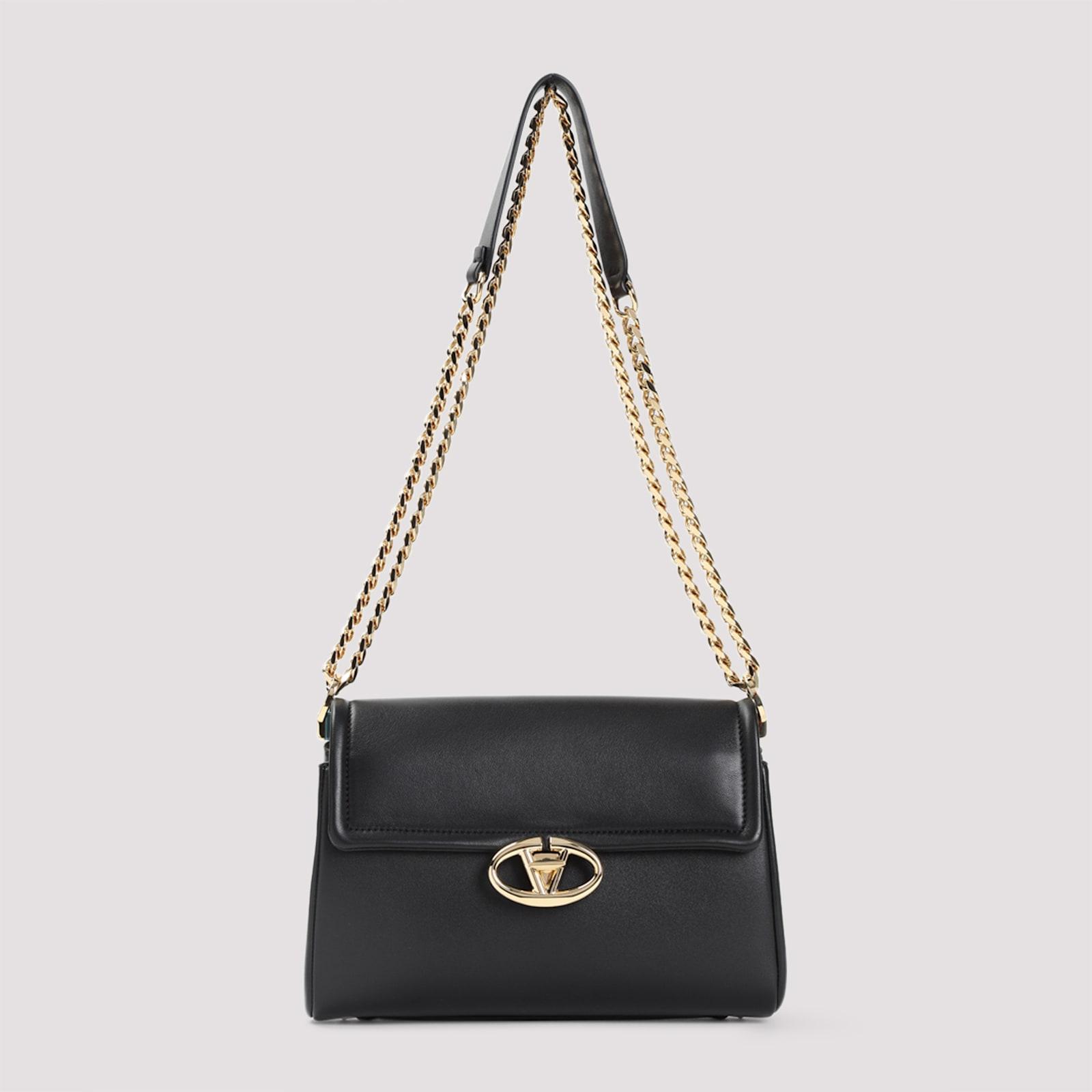 VALENTINO GARAVANI Chain 2 Large Shoulder Bag In Black Product Image