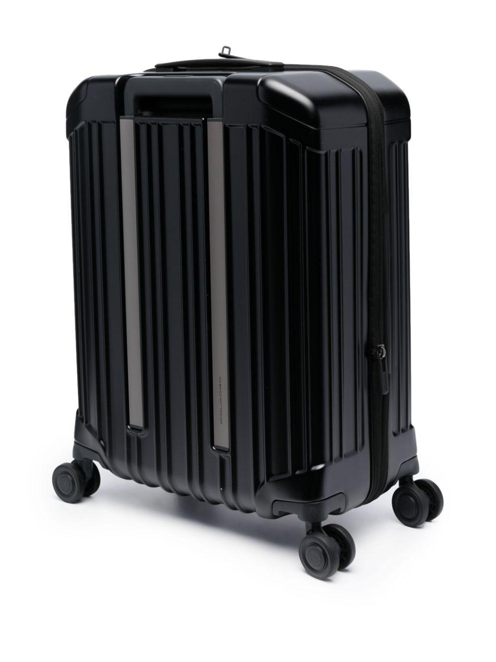 PIQUADRO Hardside Spinner Cabin Suitcase In Black Product Image