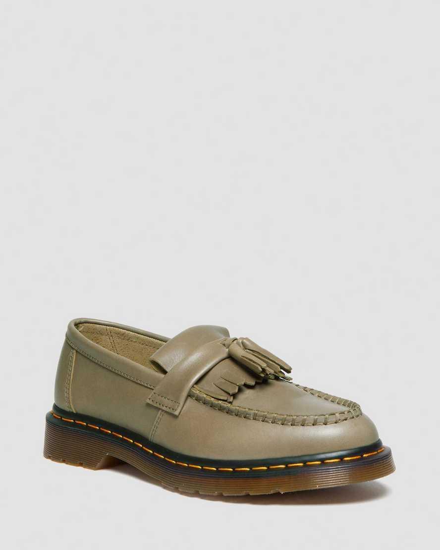 Adrian Carrara Leather Tassel Loafers Product Image