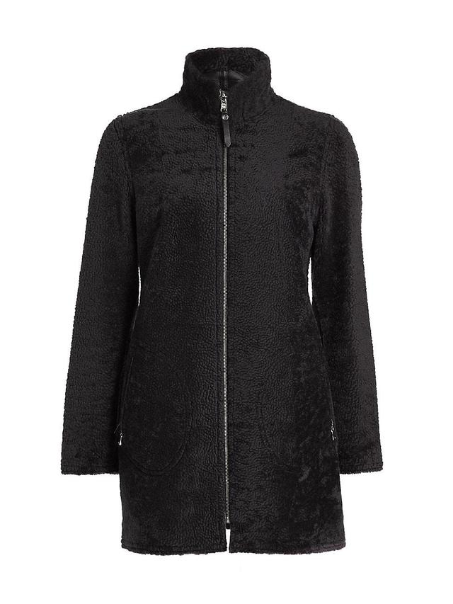 Womens Maximilian Reversible Shearling Lamb Jacket Product Image