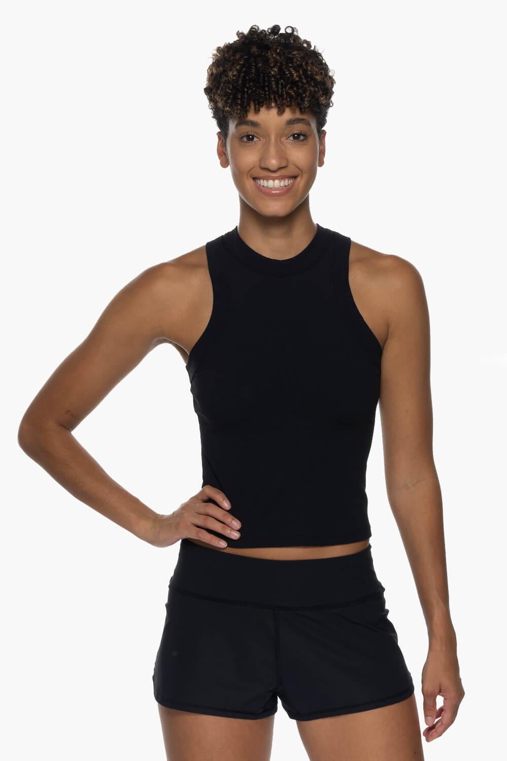 Poppy Run Short - Black Female Product Image