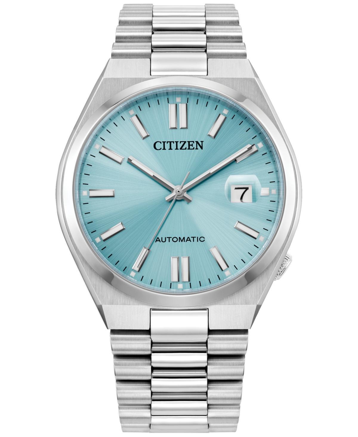 Citizen Mens Tsuyosa Automatic Stainless Steel Bracelet Watch 40mm - Silver-tone Product Image