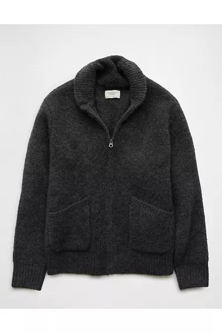 AE Zip-Up Cardigan Mens Product Image