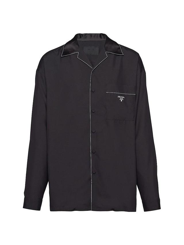 Mens Silk Shirt Product Image