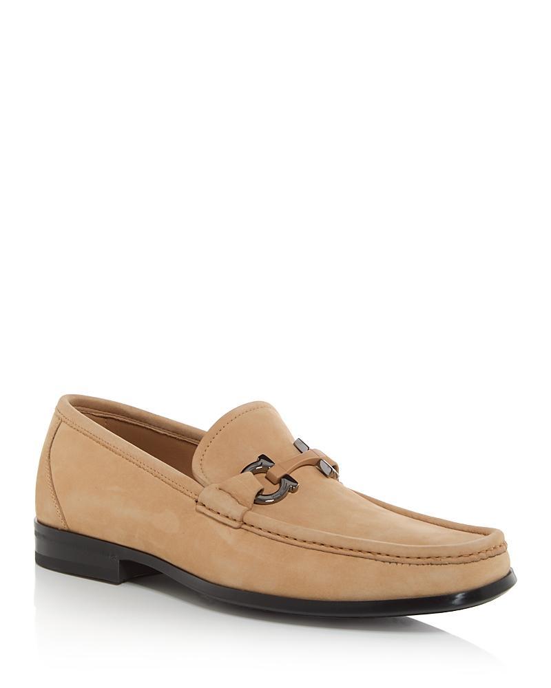 Ferragamo Mens Grandioso Gancini Bit Loafers Product Image